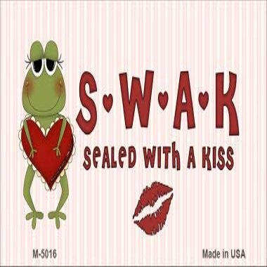 Sealed with a Kiss Novelty Metal Metal M-5016
