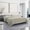 Vera Wang - Queen Quilt Set, Super Soft Bedding Set with Matching Shams, Modern Room Essentials (Diamond Velvet Natural, Queen) view 2