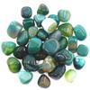 Hilitchi Green Agate Stone Tumbled Stones for Plants Cacti & Succulents Bedding, Vase Filler, Landscape Bottom Decoration (About 1lb(455g)/Bag) view 1