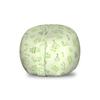Ambesonne Cartoon Storage Toy Bag Chair, Cartoon Doodle Drawing Style Funny Toys Balls Cars Teddy Bear Crayon Pattern, Stuffed Animal Organizer Washable Bag, Small Size, Pale Green view 1