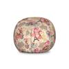 Ambesonne Paris Storage Toy Bag Chair, Landmark of France with Abstract Letterings Bike Hearts Art Print, Stuffed Animal Organizer Washable Bag, Large Size, Blue Pink view 1