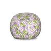 Ambesonne Mauve Storage Toy Bag Chair, Spring Tree with Vibrant Blossoms Frangrance Botany Plant Eco Illustration Print, Stuffed Animal Organizer Washable Bag, Large Size, Lilac Green view 1