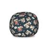 Ambesonne Romantic Storage Toy Bag Chair, Raccoon with I Love You Heart Kisses Birthday Celebration Graphic, Stuffed Animal Organizer Washable Bag, Large Size, Beige Blue view 1