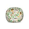 Ambesonne St. Patrick's Day Storage Toy Bag Chair, Irish Party Pattern Beer Leprechaun Flag Hearts Rainbow Gold Shamrock, Stuffed Animal Organizer Washable Bag, Large Size, Shamrock Green view 1