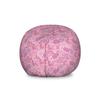 Ambesonne Mauve Storage Toy Bag Chair, Orient Bohemian Paisley Pattern Floral Folkloric Design, Stuffed Animal Organizer Washable Bag, Large Size, Rose Pink view 1