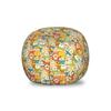 Ambesonne Funny Storage Toy Bag Chair, Many Different Polar Bears Comical Characters Funny Faces Doodle Teddy Crowd, Stuffed Animal Organizer Washable Bag, Small Size, Multicolor view 1