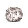 Ambesonne Dog Lover Storage Toy Bag Chair, Wolf Pattern with Design Elements Motifs Geometric, Stuffed Animal Organizer Washable Bag, Large Size, Ivory Grey view 1