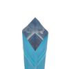 QQ Studio Pack of 100 Matte/Glossy Color Stand-Up Foil Resealable Zipper Pouches (6.3" x 8.6", Matte Blue) view 2