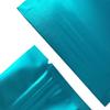 QQ Studio Pack of 100 Matte/Glossy Color Stand-Up Foil Resealable Zipper Pouches (6.3" x 8.6", Matte Blue) view 3