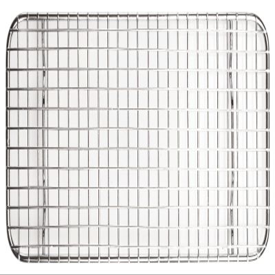 Winco Pan Grate for Third-size Steam Pan, 5" X 10-1/2", Stainless Steel