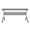 Safco Flip-N-Go 18 x 60 Rectangular Training Table, LPL view 3