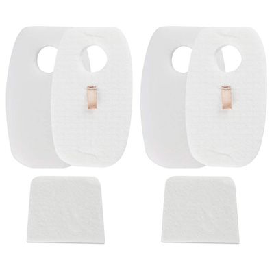 Eztronics Corp2 Pack Replacemnet Filter Set for Shark Rocket DuoClean HV380, HV380W, HV381, HV382, HV383, HV384Q,Part# XFFH380 XPSTFH380