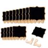 Teppylony 15 Pcs Stand with Mini Chalkboard Signs - Message Board Buffet & Catering Sign Wedding Party Bar and Event Decoration (B#) view 1
