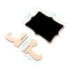 Teppylony 15 Pcs Stand with Mini Chalkboard Signs - Message Board Buffet & Catering Sign Wedding Party Bar and Event Decoration (B#) view 2