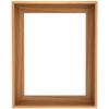 Prixas Print Floater Frame for Canvas Paintings - 1.25" Deep Gallery Floating Picture Frame with Premium PS Frame (Not Solid Wood), Made in USA Wall Art Decor (Light Brown, 24x36) view 1