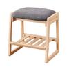 Koizumi Faliss FLC-802MOGY FLC-802MOGY Milky Oak Gray Natural Learning Study Chair Bench Size (W x D x H): 19.1 x 15.7 x 20.5 inches (48.5 x 40 x 52 cm) view 1
