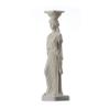 Column Caryatid Statue Acropolis Athens Greek Roman Alabaster 9.8" view 1