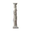 Column Caryatid Statue Acropolis Athens Greek Roman Alabaster 9.8" view 4