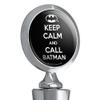 Batman Keep Calm and Call Wine Bottle Stopper view 2
