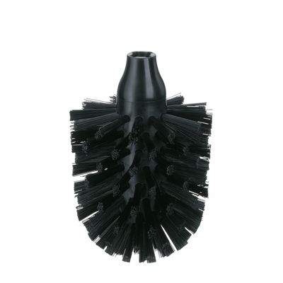 Kela La Brosse Replacement Toilet Brush Head, Black, 12.5 cm, 8 cm Diameter