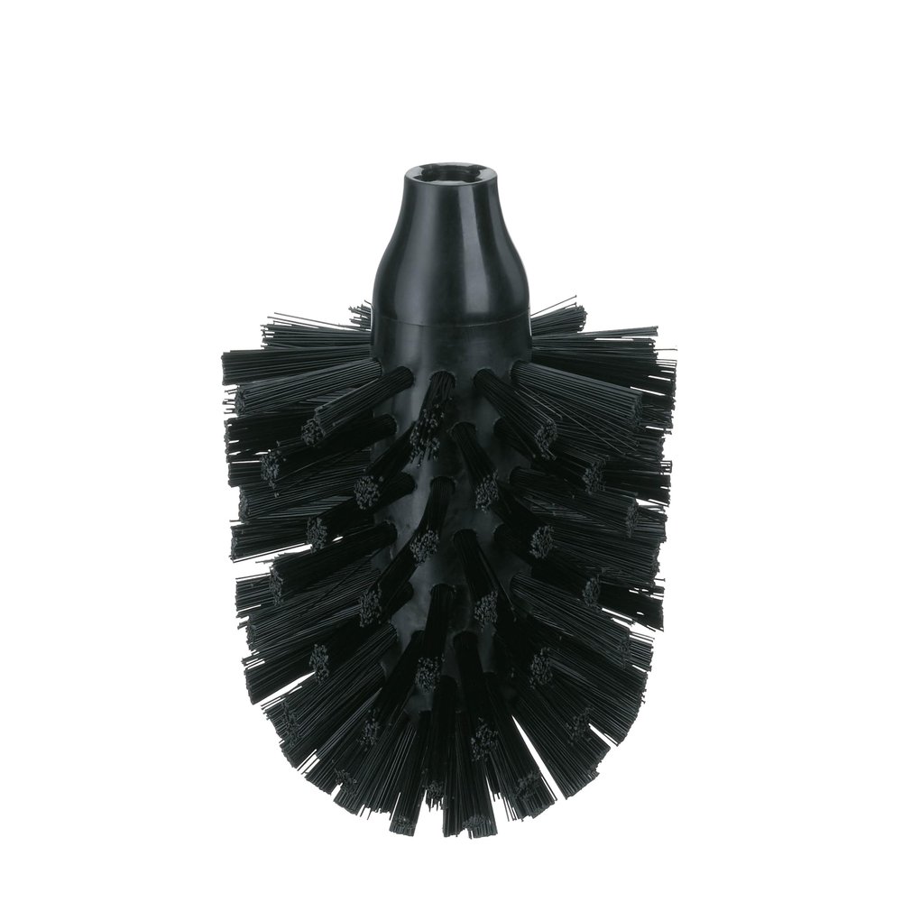 Kela La Brosse Replacement Toilet Brush Head, Black, 12.5 cm, 8 cm Diameter