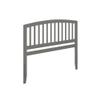 AFI, Richmond Slatted Queen Solid Wood Headboard, Grey view 1