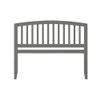 AFI, Richmond Slatted Queen Solid Wood Headboard, Grey view 4
