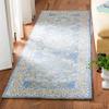 SAFAVIEH Micro-Loop Collection Runner Rug - 2'3" x 7', Blue & Green, Handmade Wool, Ideal for High Traffic Areas in Living Room, Bedroom (MLP522M) view 1