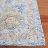 SAFAVIEH Micro-Loop Collection Runner Rug - 2'3" x 7', Blue & Green, Handmade Wool, Ideal for High Traffic Areas in Living Room, Bedroom (MLP522M) view 4