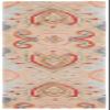 SAFAVIEH Bella Collection Runner Rug - 2'3" x 7', Beige & Blue, Handmade Boho Wool, Ideal for High Traffic Areas in Living Room, Bedroom (BEL118B) view 3