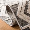 SAFAVIEH Global Collection Area Rug - 6'7" Square, Grey & Ivory, Non-Shedding & Easy Cleaning, Ideal for Living Room, Bedroom, Office, Dining Space (GLB878F) view 4