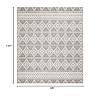 SAFAVIEH Area Rug 8x10 - Global Collection - Large - Grey & Ivory, Non-Shedding & Easy Cleaning, Ideal for Living Room, Bedroom, Office, Dining Space (GLB874F) view 2