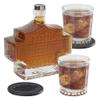 Harley-Davidson Bar & Shield Logo Decanter Set, Hand Blown Set HDL-18746 view 1