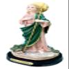 5" Inch Tall Santa Marta Saint Martha with Dragon Statue Figurine Figure Santo (Lot of 12 pcs) view 3