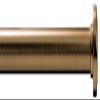 Ivilon Tension Curtain Rod - Spring Tension Rod for Windows or Shower, 54 to 90 Inch. Warm Gold view 3