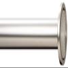 Ivilon Tension Curtain Rod - Spring Tension Rod for Windows or Shower, 36 to 54 Inch. Satin Nickel view 4