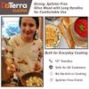 12-Inch Olive Wood Cooking Tools  5-Piece Wooden Kitchen Utensils Set with Spoons, Spatulas & Cooking Tools  Wood Kitchen Utensils Set for Cooking  Crafted Wood Essentials by DaTerra Cucina view 4