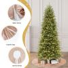 Rose Gold Glitter Sequin Tree Skirt (48Inch) - Ideal for 7ft-8ft Christmas Trees | Xmas Decor view 4