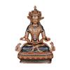 Fashion158 High grade Buddha figure HOME hall TOP efficacious Protection Buddhism Amitayus bronze buddha figure statue view 1