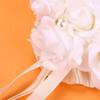 Duokon Romantic Wedding Pillow, Heart Shape, and Ribbon, 7 5x7 Inch, Bearer view 2