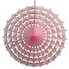 3-Piece 27 Inch Honeycomb Halloween Web Fan Decoration, Pink Mix view 2