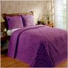Better Trends 1 Piece Chenille Bedspread Twin Size 100% Cotton Chenille Bedding Lightweight Medallion Pattern Bedroom Decor Rio Collection view 1