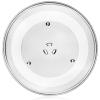 13.5" Microwave Glass Turntable Plate Fit for GE Hotpoint Microwave Glass Plate - Replace Microwave Glass Tray # WB39X10032 JVM3160DF1BB JVM3160DF1CC JVM3160DF1WW - BY AMI PARTS view 1
