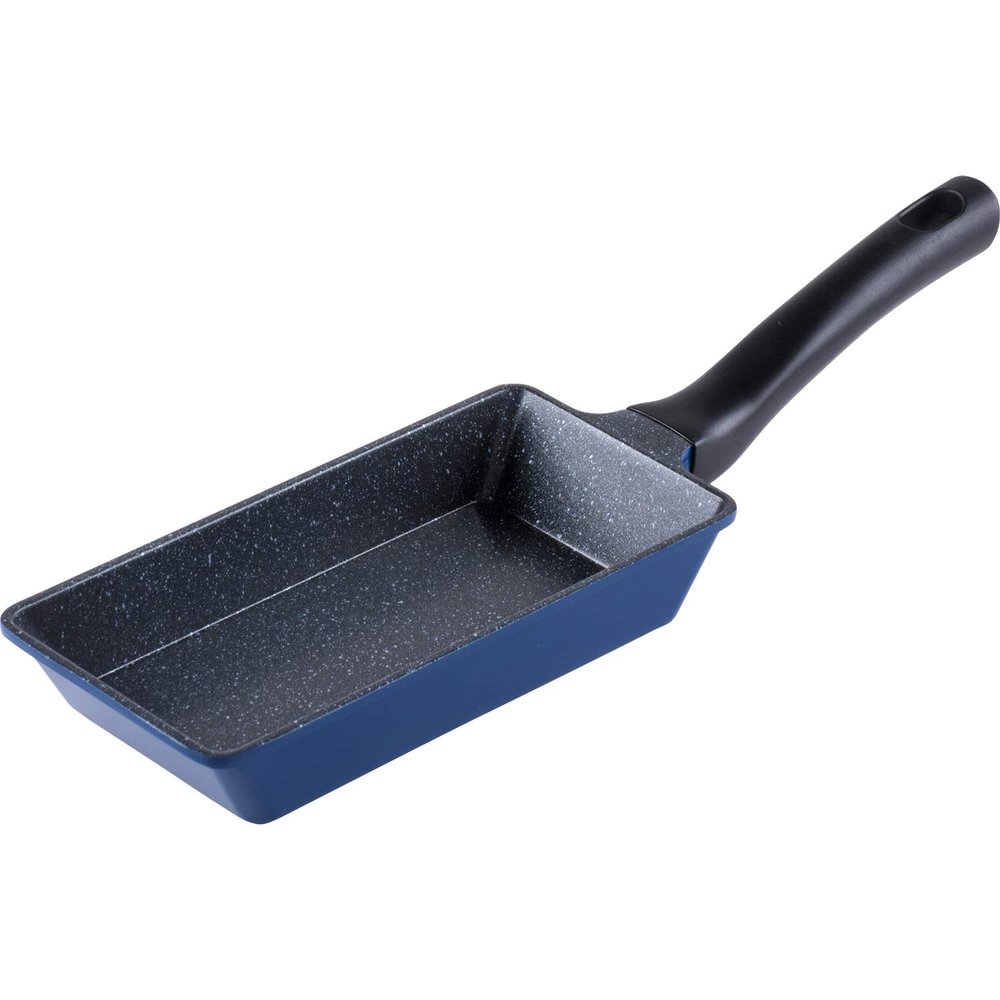 Wahei Freiz RB-1295 Mini Small Egg Grilled Egg, 3.5 x 7.1 inches (9 x 18 cm), Special for Gas Fire, Egg Pan, PFOA Free, Fluorine Resin Processing, Hirumogu