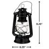 Amscan Western Light-Up Lantern, 9 1/4" x 6 1/4", Black view 2