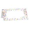 Vibrant Rainbow Bakeware Party Tent Cards - 2" x 4" (Pack of 25) - Durable Paper Activity Labels - Perfect for Baking Events & Theme Parties view 1