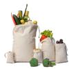Cotton Muslin Bags, 100% Organic Cotton with Double Drawstring. Premium Quality Reusable Eco-Friendly Natural Muslin Bags. (25, 18 x 20 Inches) view 1