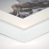 Frame It Easy 9 x 26 White Metal Frame (Hanover) view 3
