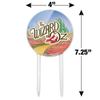 Acrylic The Wizard of Oz Ruby Slippers Logo Cake Topper Party Decoration for Wedding Anniversary Birthday Graduation view 2