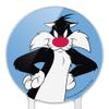 Acrylic Looney Tunes Sylvester Cake Topper Party Decoration for Wedding Anniversary Birthday Graduation view 3